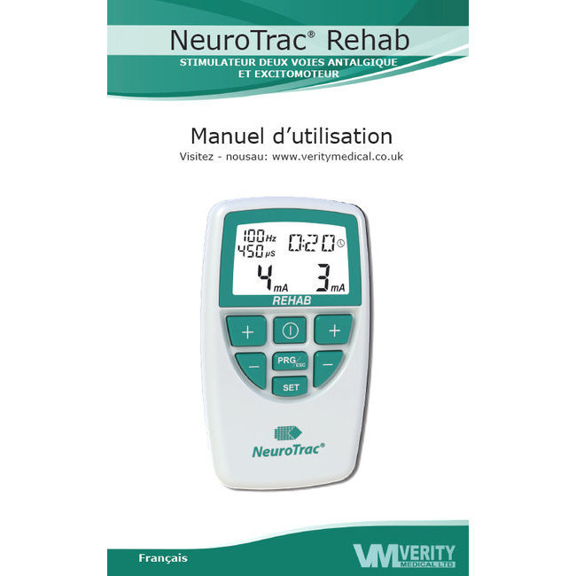 Manuel d'utilisation Neurotrac Rehab