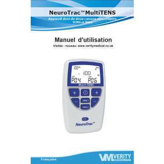 Manuel d'utilisation Neurotrac MultiTens