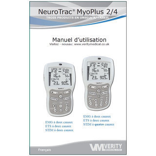 Manuel d'utilisation Neurotrac MyoPlus 2 et 4