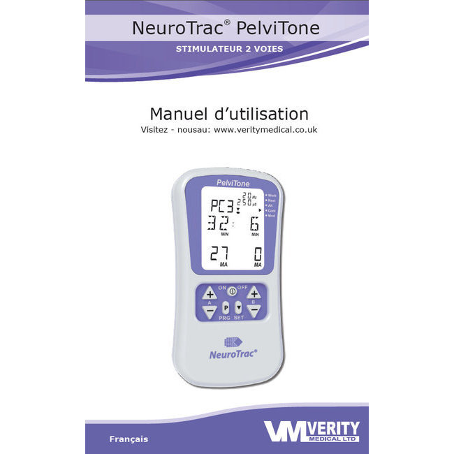Notice d'utilisation du Neurotrac Pelvitone