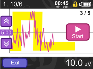 Logiciel Neurotrac d'electro-stimulation et biofeedback avec suivi patient