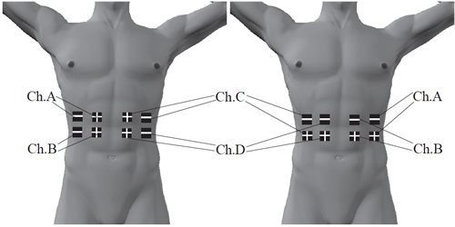 Electrostimulateur musculaire pectoral - Muscu Motion